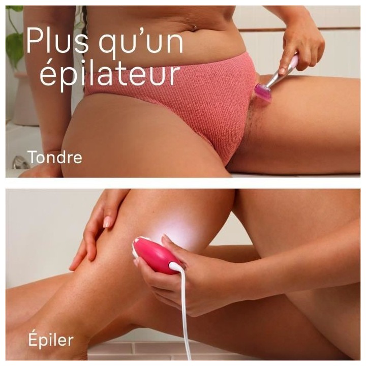 Épilateur électrique filaire - BRAUN - Silk-épil 3 - Une peau douce