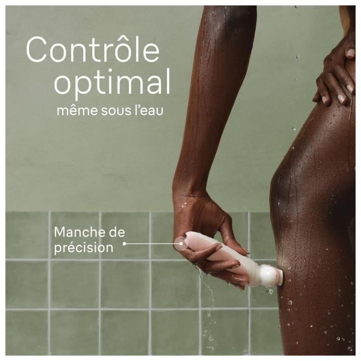 Épilateur électrique - BRAUN - Silk-épil 9 - Épilation facile - Pe