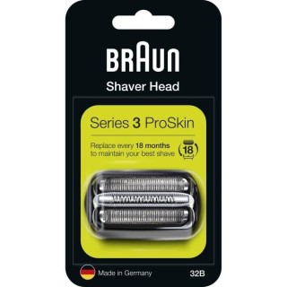 Tete de rechange pour rasoir électrique Braun Series 3 ProSkin noire