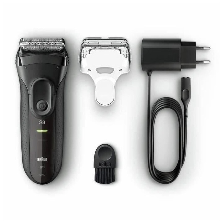 Rasoir électrique BRAUN Series 3 ProSkin 3020s - sans fil - 45 mn -
