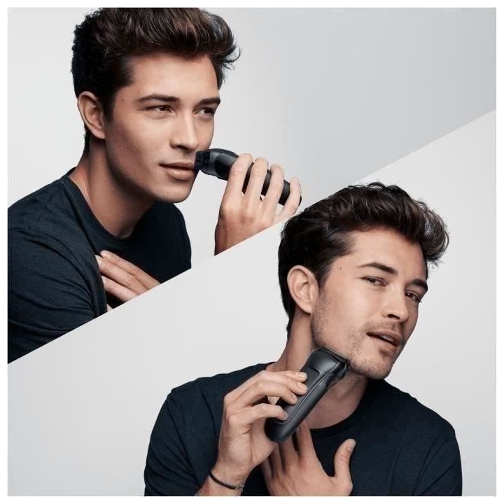 Rasoir électrique BRAUN Series 3 ProSkin 3020s - sans fil - 45 mn -