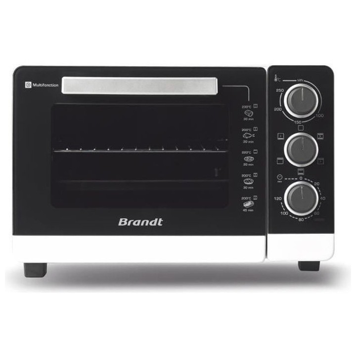 Four Compact BRANDT FC265MWST - 26L - Multifonctions - Thermostat rég
