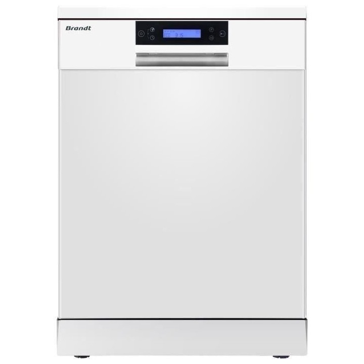 Lave-vaisselle pose libre BRANDT LVC144IW - 14 couverts - Induction -