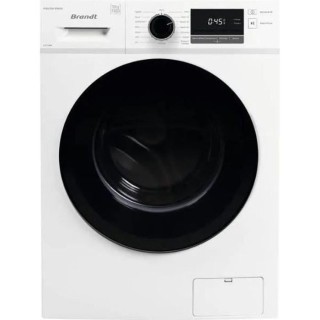 Lave-linge hublot BRANDT LLC124W - 12 kg - Induction - 1400 trs/min -