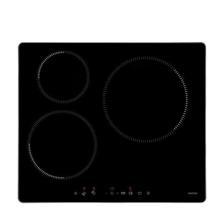 Cuisiniere Induction BRANDT BCI2651W - 3 Feux - Pyrolyse - L60cm