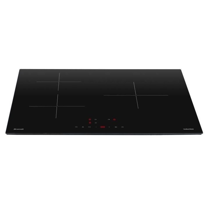 Plaque de cuisson induction BRANDT - 3 Foyers - 6x59x52 cm - TI321B