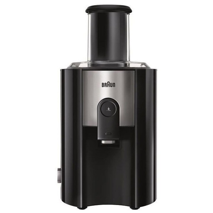 Centrifugeuse - BRAUN - J500 - 900 W - Large cheminée 75 mm - Systeme