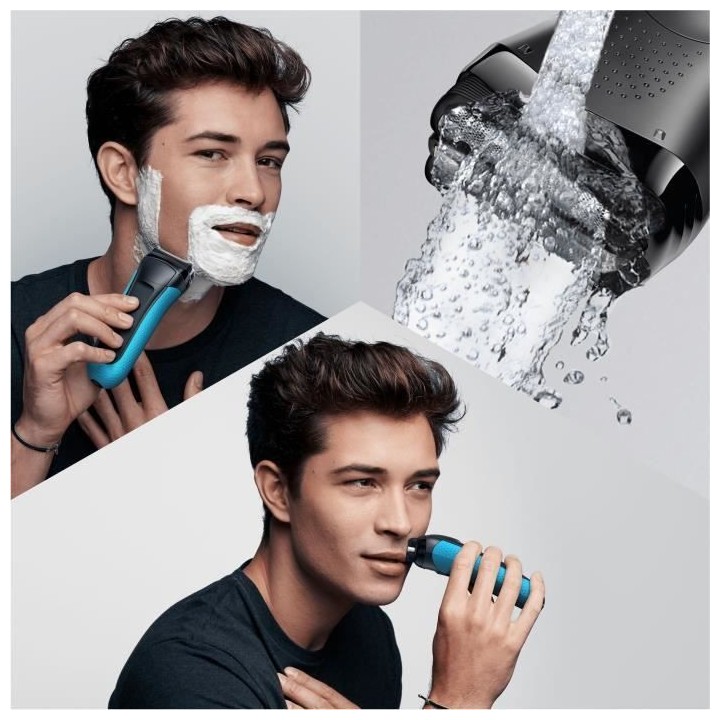 Rasoir électrique BRAUN Series 3 ProSkin 3040s Wet & Dry rechargeable