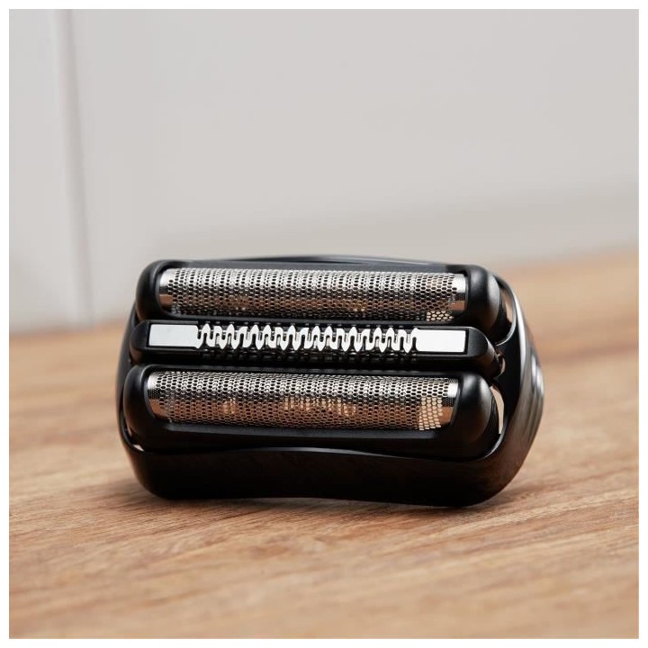 Tete de rechange 21B pour rasoir électrique Braun Series 3 - Noir