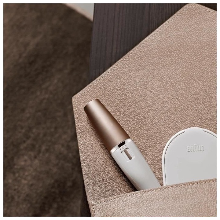 Braun FaceSpa 851V 3-En-1 Épilateur Électrique Femme Visage et Épi