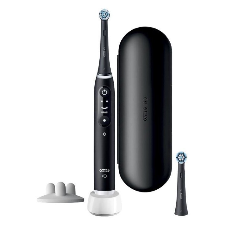 Brosse a Dents Électrique Oral-B iO 6 Noire - 3 Brossettes - 5 Modes