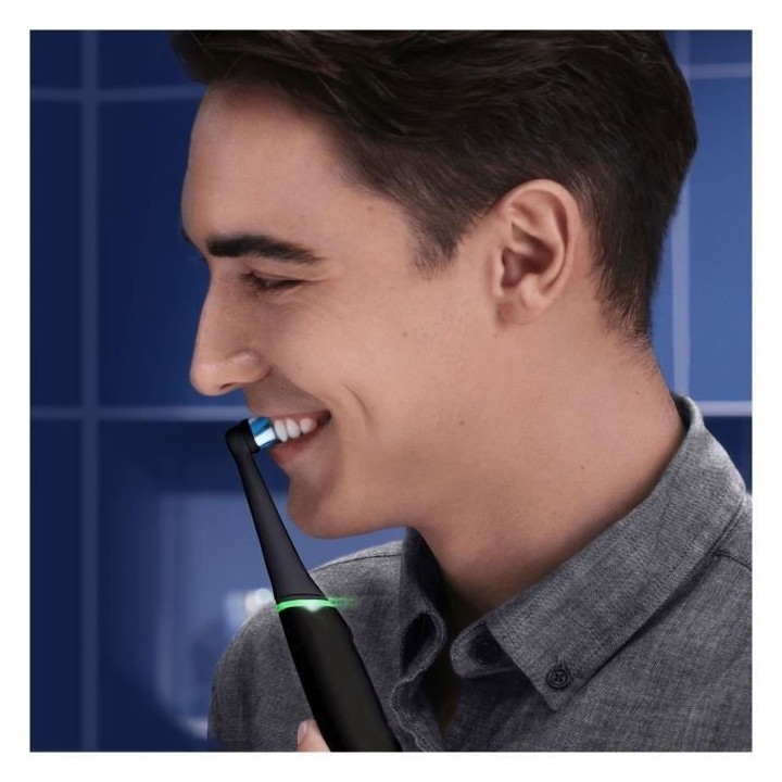 Brosse a Dents Électrique Oral-B iO 6 Noire - 3 Brossettes - 5 Modes