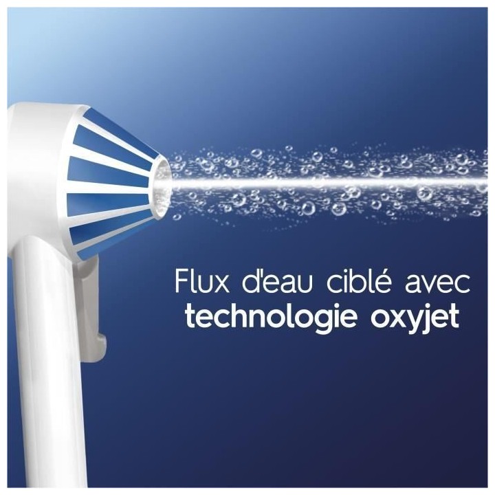 Oral-B Aquacare Series 4 Fil Dentaire a l'Eau Avec Technologie Oxyjet
