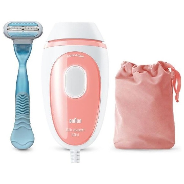 Braun Silk·expert Mini PL1014, Épilateur a Lumiere Pulsée, Épilati