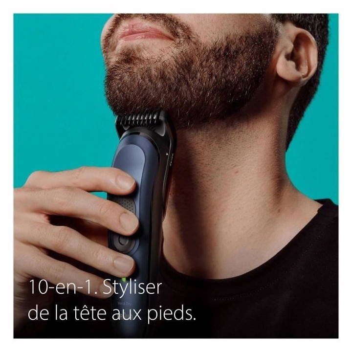 Tondeuse Tout-En-Un BRAUN - Series 7 MGK7421 - Autonomie 100 min - Kit