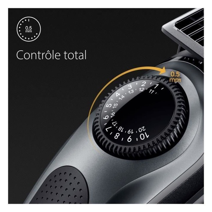 Tondeuse a barbe BRAUN - Series 5 BT5450 - 40 réglages de longueurs -