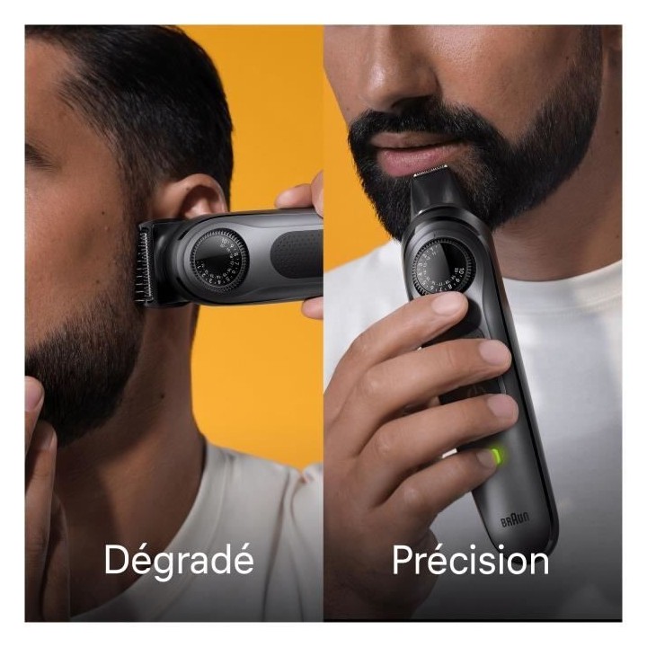 Tondeuse a barbe BRAUN - Series 5 BT5450 - 40 réglages de longueurs -