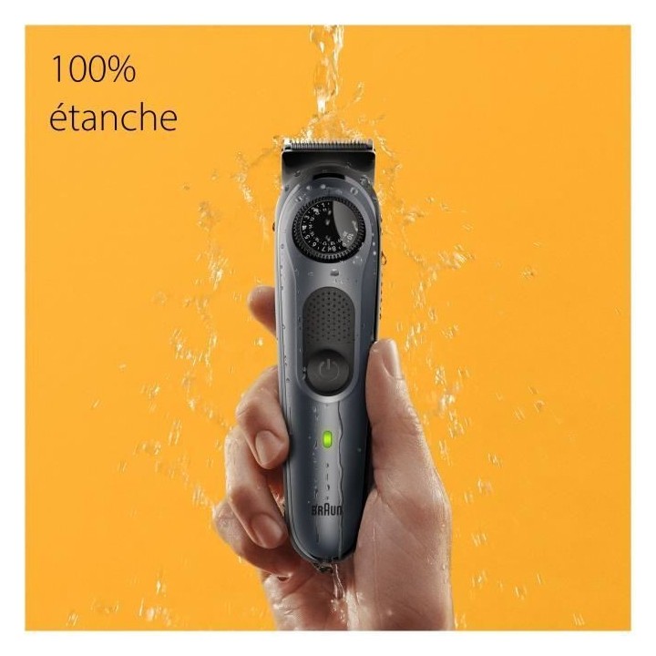 Tondeuse a barbe BRAUN - Series 5 BT5450 - 40 réglages de longueurs -