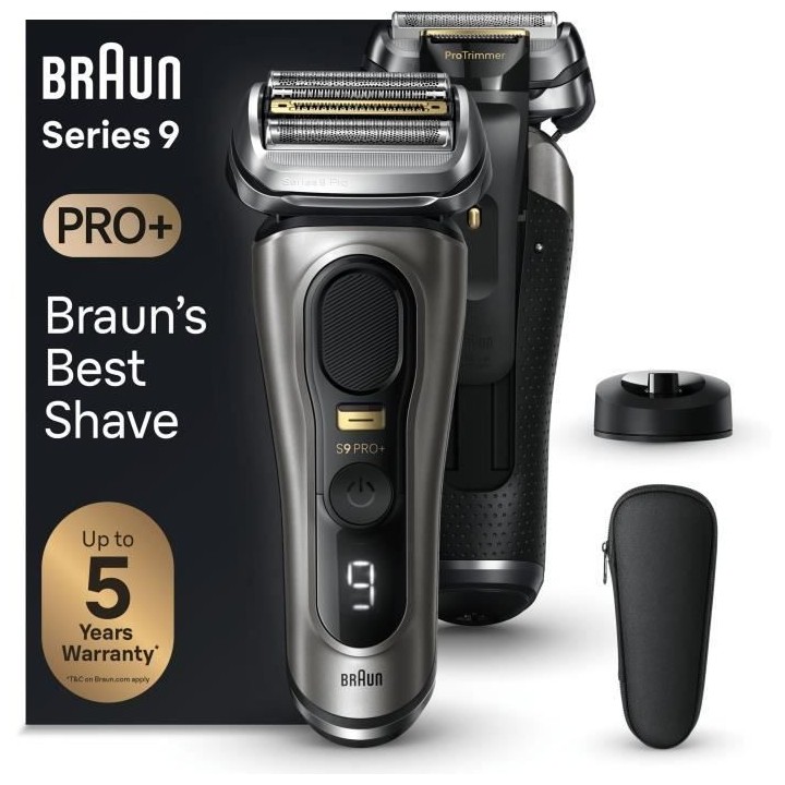 Rasoir électrique BRAUN - Séries 9 PRO+ 9515s - 5 Éléments De Rasa
