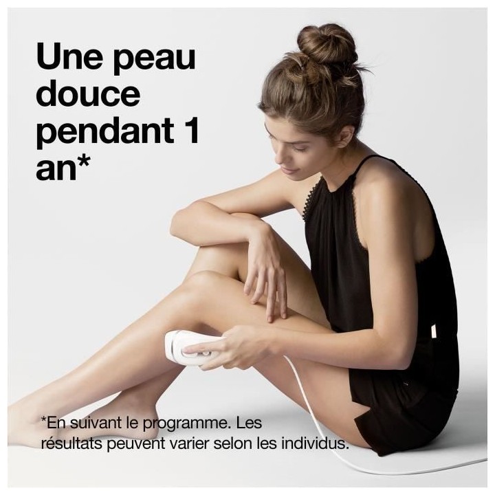 Épilateur a Lumiere Pulsée - BRAUN - Silk·expert Pro 3 - Épilation
