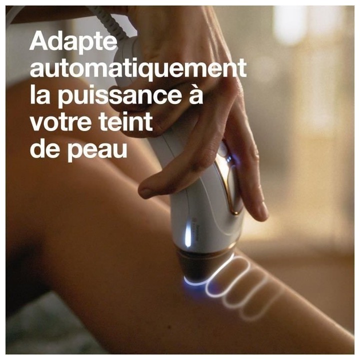 Épilateur a Lumiere Pulsée - BRAUN - Silk·expert Pro 5 - Épilation