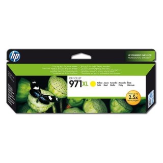 HP 971XL Cartouche d'encre jaune grande capacité authentique (CN628AE
