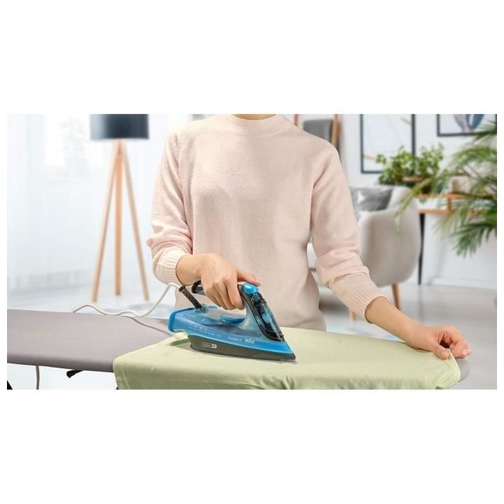 BRAUN FI3194 BK FreeStyle 3 - Fer vapeur - Puissance 2400 W - Vapeur c