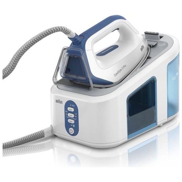 BRAUN IS3157BL - Centrale vapeur Carestyle 3 - 6,8 bars
