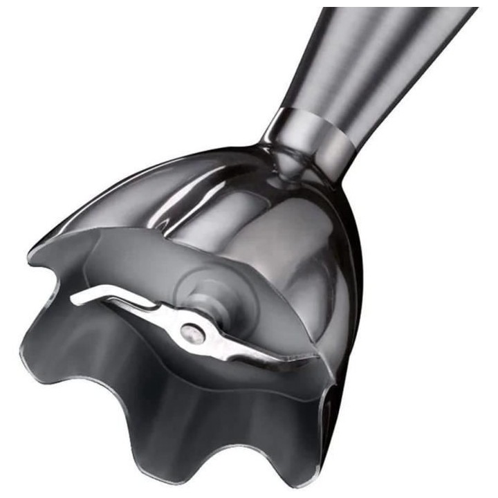 BRAUN MQ3000WH Mixeur plongeant Smoothie Plus - Blanc et Bleu