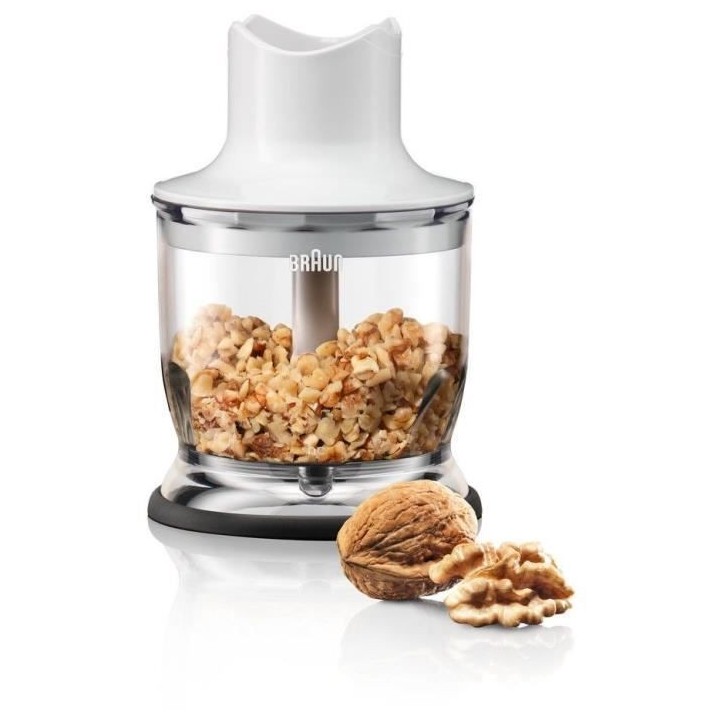 Pied mixeur - BRAUN - MQ3025WH OMELETT - MultiQuick 3 - 700 Watt - Tec