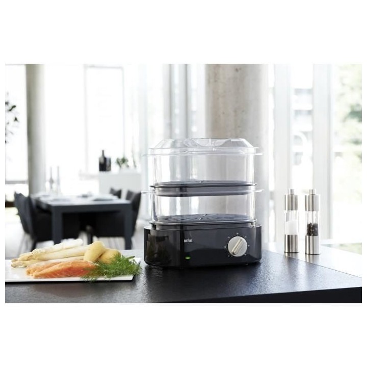 Cuiseur Vapeur - BRAUN - Identity FS 5100 - 850W - Turbo Vapeur - Minu