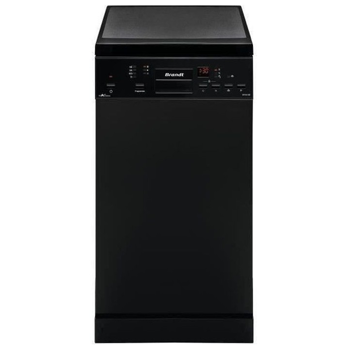 Lave-vaisselle pose libre BRANDT DFS1010B - 10 couverts - Induction -