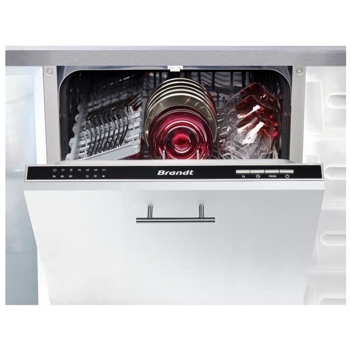 Lave-vaisselle encastrable BRANDT VS1010J - Moteur standard - 10 couve