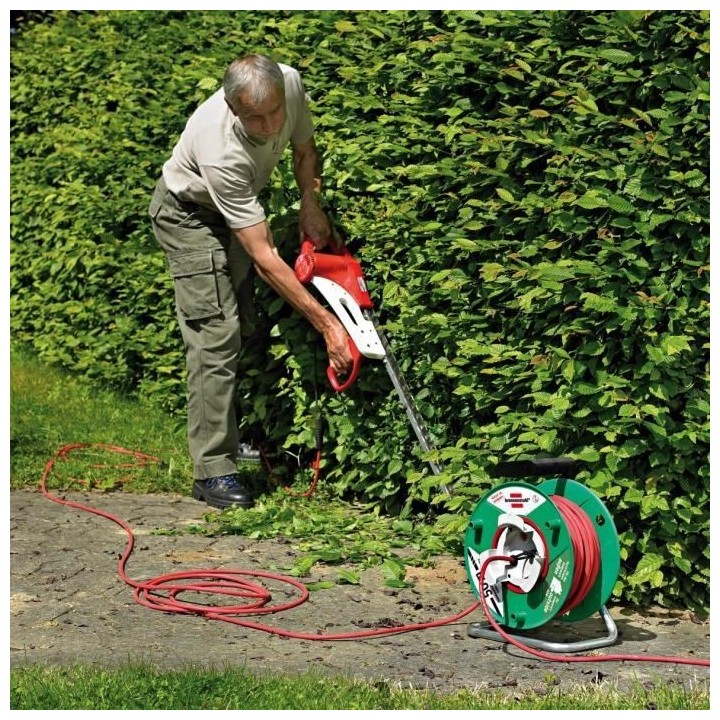 Enrouleur-prolongateur de jardin - BRENNENSTUHL - Jardi-30 - 30m - H05