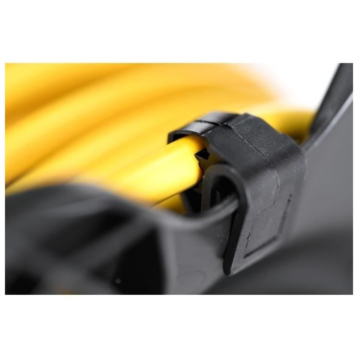 Brennenstuhl Enrouleur de câble X-GUM avec 4 prises 20m H05VV-F 3G1,5