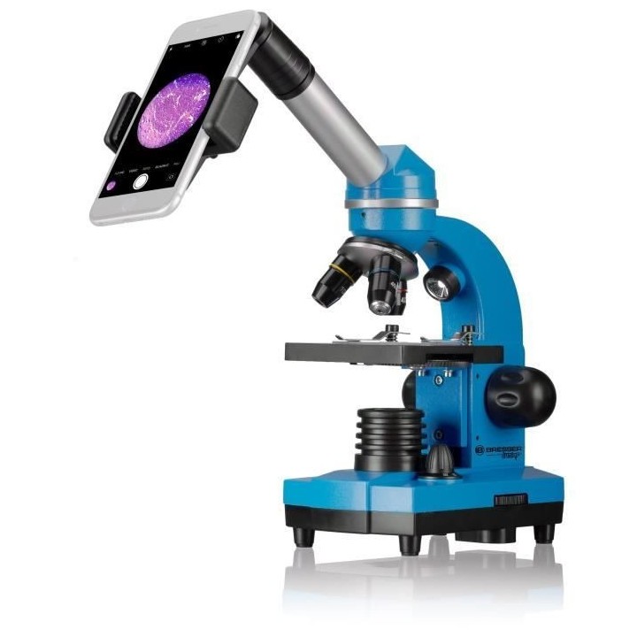 Microscope étudiant BIOLUX SEL - BRESSER JUNIOR - grossissement 40x-1