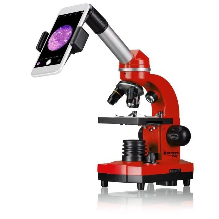 Microscope étudiant BIOLUX SEL - BRESSER JUNIOR - grossissement 40x-1