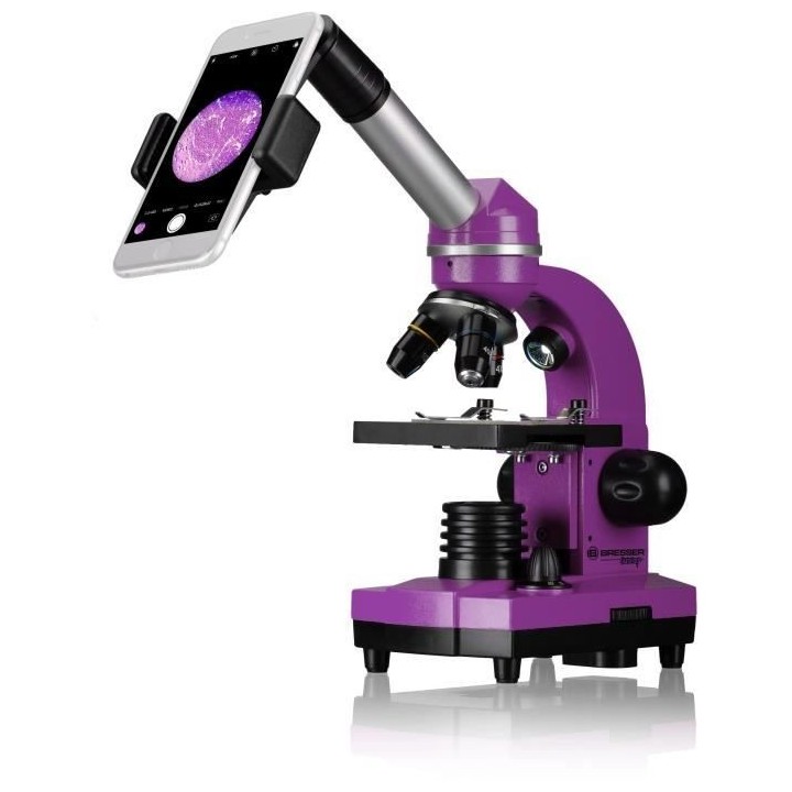 Microscope étudiant BIOLUX SEL - BRESSER JUNIOR - grossissement 40x-1