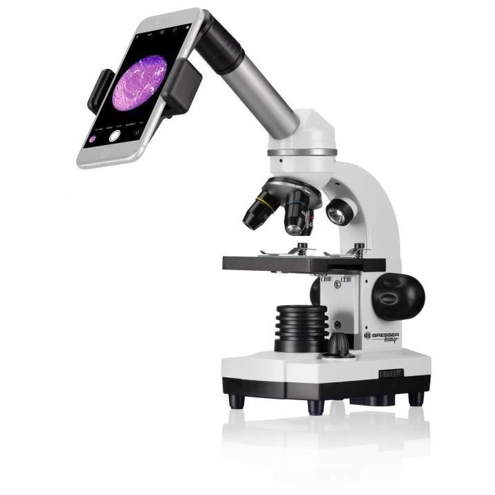 Microscope Biolux SEL avec systeme de zoom - BRESSER JUNIOR - grossiss