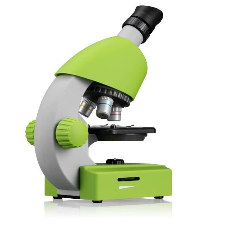 Microscope 40x-640x - BRESSER JUNIOR - Éclairage LED - kit d'expérim