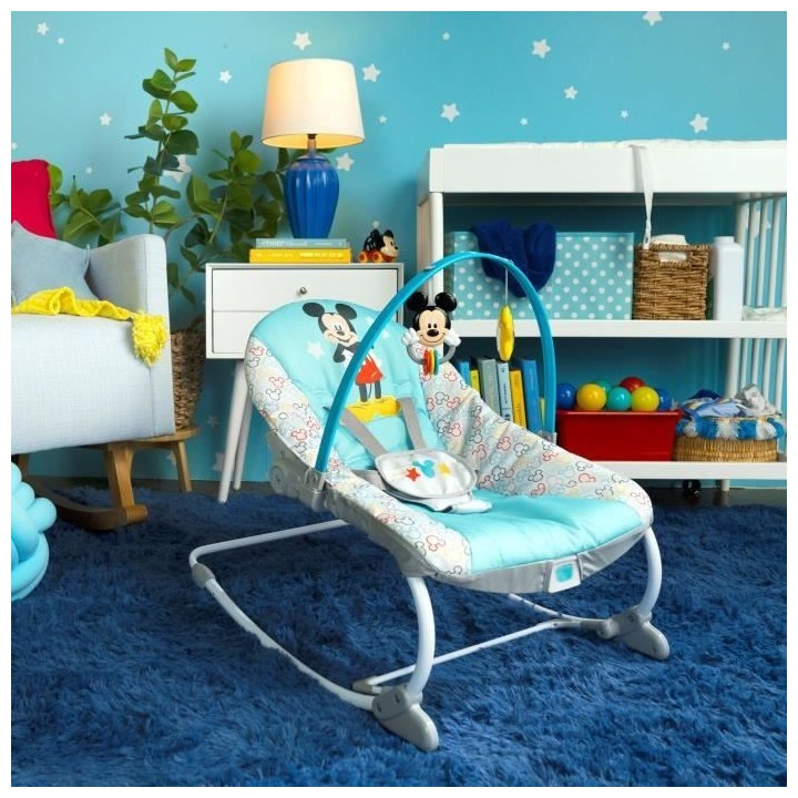 DISNEY BABY Transat évolutif (utilisable jusqu'a 30 mois) - Mickey My