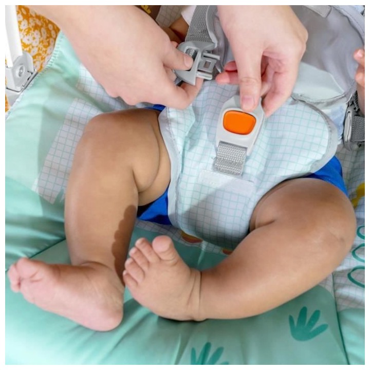 BRIGHT STARTS Transat évolutif Arc-en Ciel, bleu, Vibrations apaisant