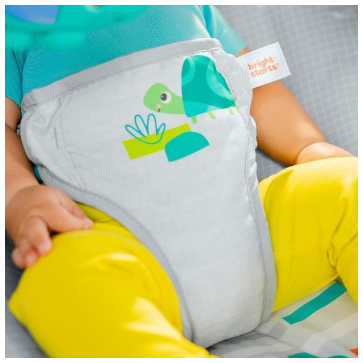 BRIGHT STARTS Transat bébé Animaux, Vibrations apaisantes, Arche d'