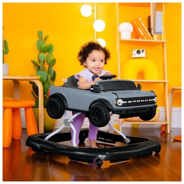 BRIGHT STARTS Trotteur et centre d'activités Ford Bronco 4-en-1, joue