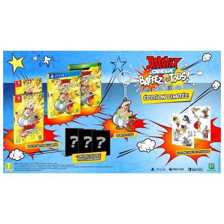Astérix & Obélix : Baffez les Tous! - Édition Limitée Jeu PS4
