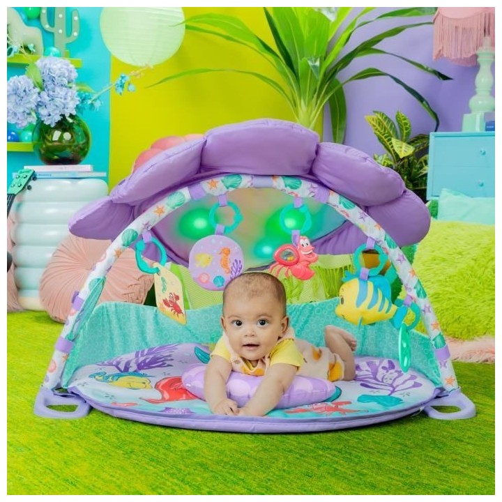 DISNEY BABY Tapis d'Eveil Petite Sirene, Musique et Lumieres, Jouets i