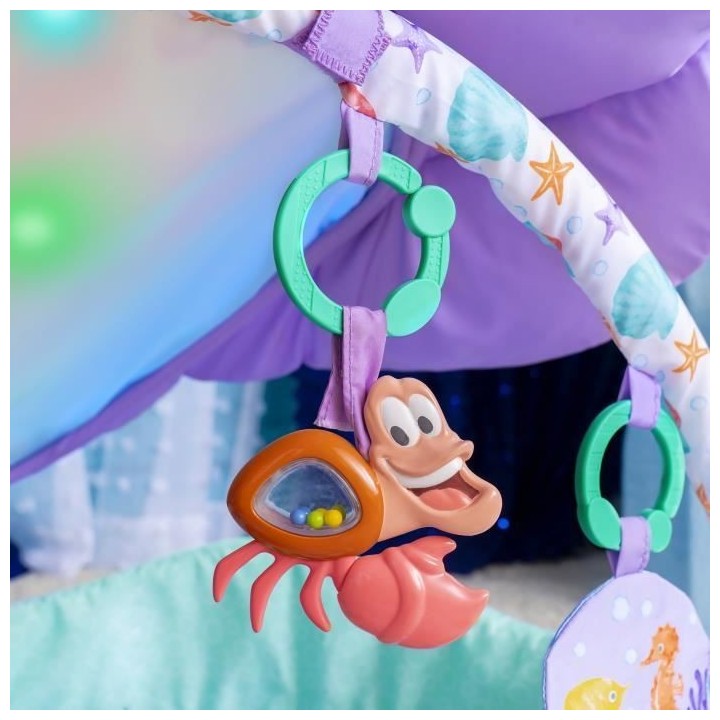 DISNEY BABY Tapis d'Eveil Petite Sirene, Musique et Lumieres, Jouets i