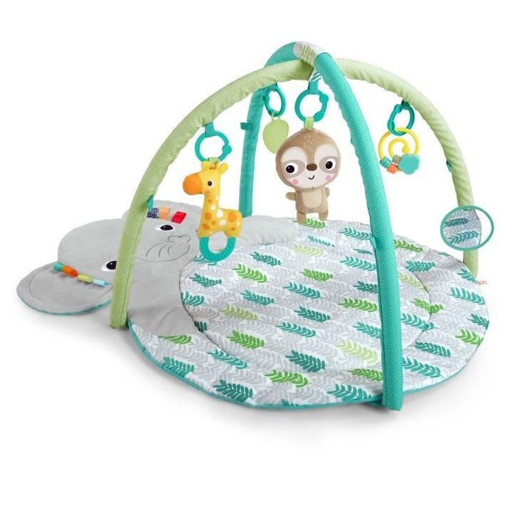 BRIGHT STARTS Tapis d'éveil Hug ‘n Cuddle™, éléphant