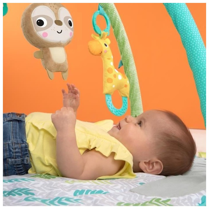 BRIGHT STARTS Tapis d'éveil Hug ‘n Cuddle™, éléphant