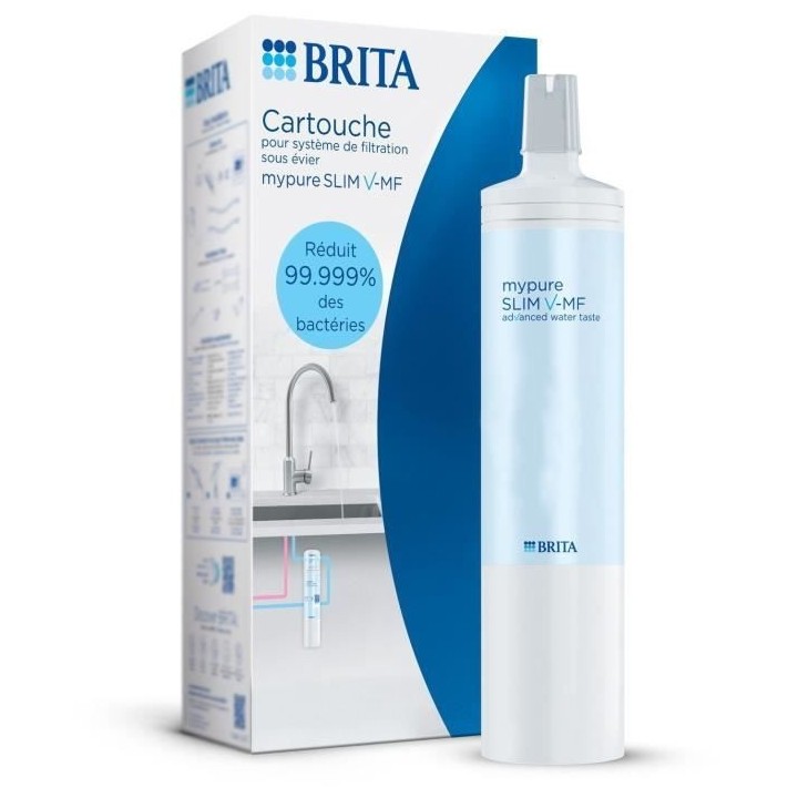 Cartouche filtrante - BRITA - Mypure SLIM V-MF - 8000 L d'eau filtrée